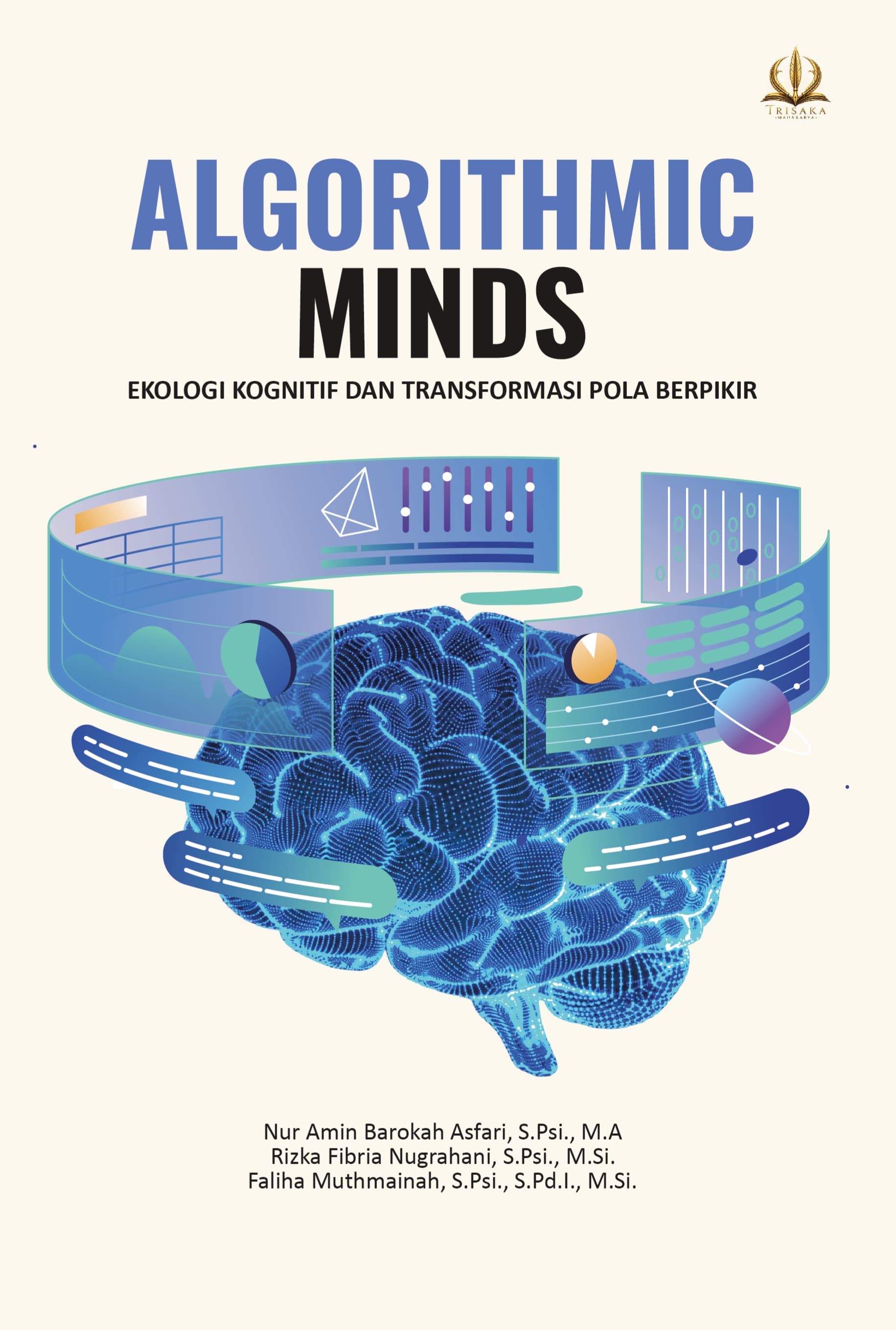 Sampul buku Algorithmic Minds: Ekologi Kognitif dan Transformasi Pola Berpikir